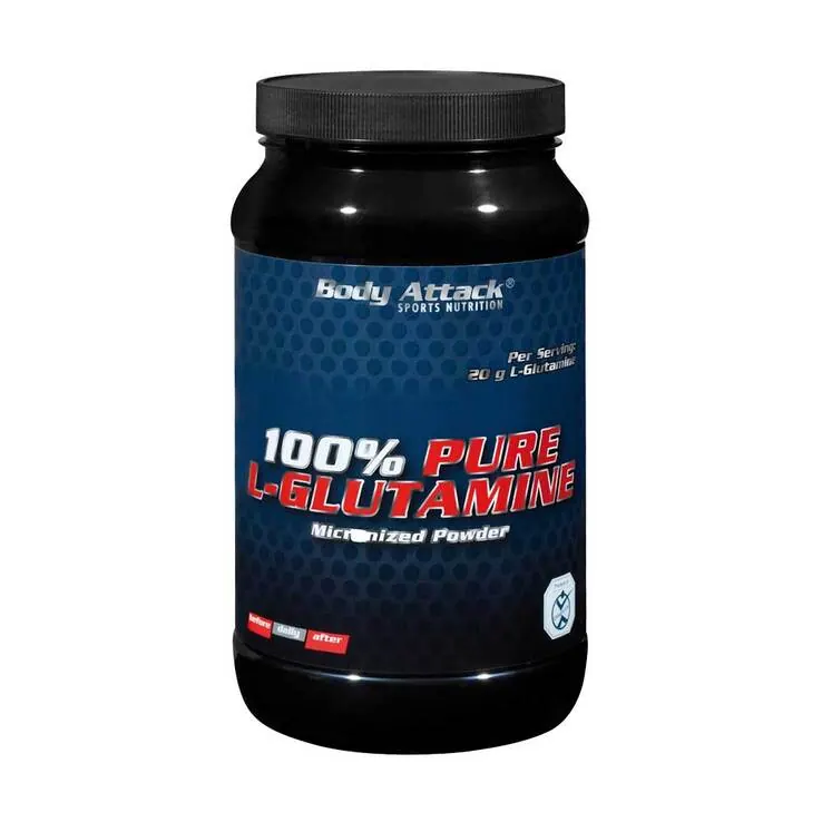 100% Pure L-Glutamine Pulver, 1000 g