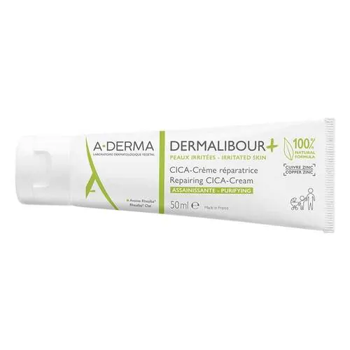A-Derma Dermalibour + Cica reparierende Creme, 50 ml