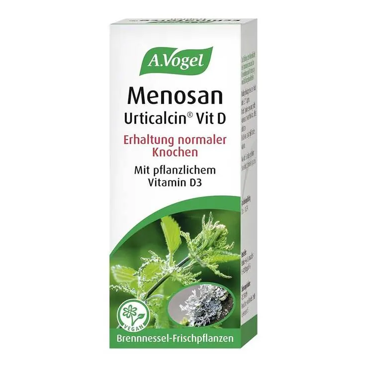 A.VOGEL Menosan Urticalcin D3 vegan Tabletten, 180 St