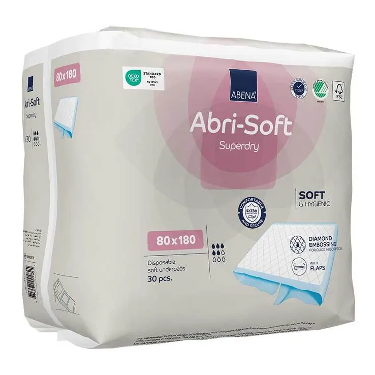 Abena Abri Soft superdry 80x180 cm Unterlage, 30 St