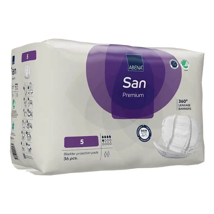 Abena San 5 Premium Vorlage, 4X36 St