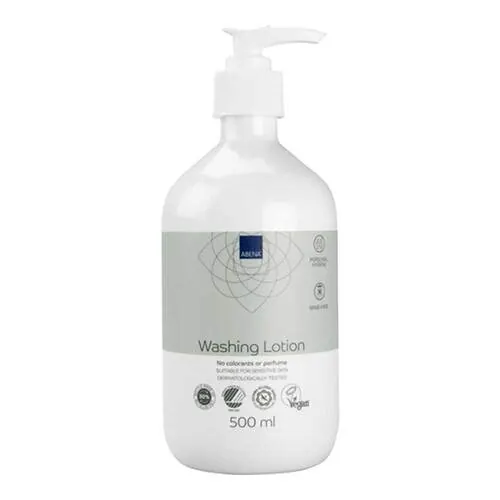 Abena Waschlotion ohne Parfüm washing Lotion, 500 ml