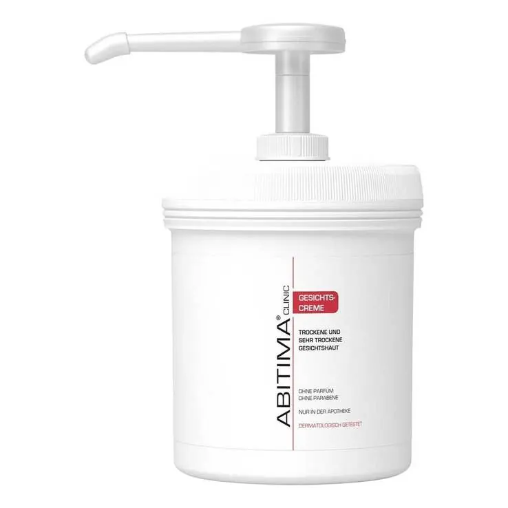Abitima Clinic Gesichtscreme mit Dosierspender, 1000 ml