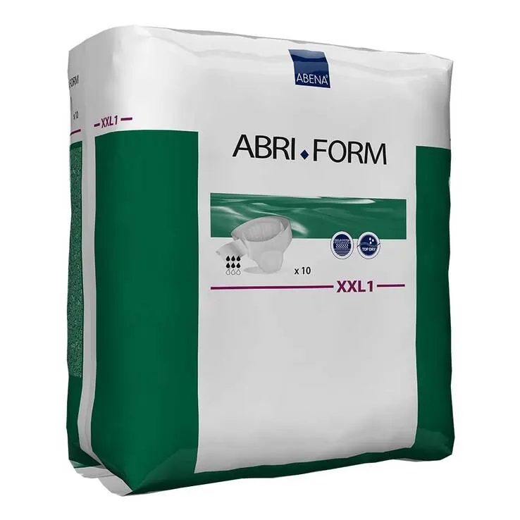 Abri Form XXL1 Windelhose Slip bis 254 cm, 4X10 St