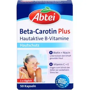 ABTEIBeta-CarotinPlusHautaktiveB-VitamineKps.50Stück
