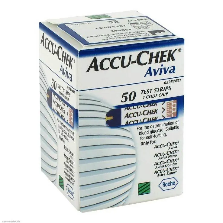 Accu Chek Aviva Plasma II Teststreifen, 50 St