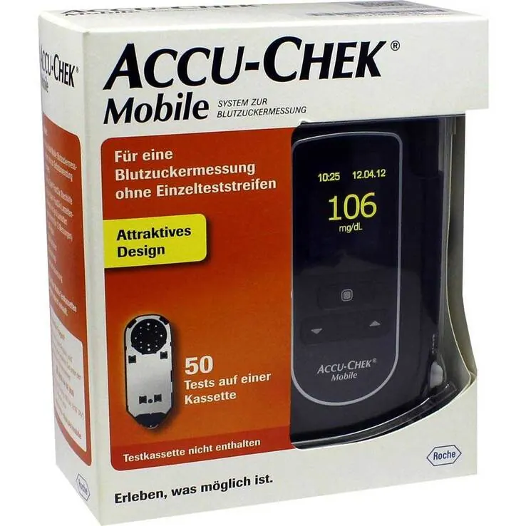 Accu Chek Mobile Set mg / dl III, 1 St