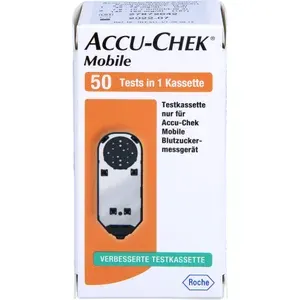 ACCU-CHEKMobileTestkassettePlasmaII50St