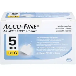 ACCUFINEsterileNadelnf.Insulinpens5mm31G100St