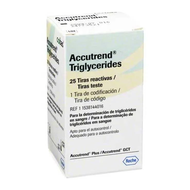 Accutrend® Triglyceride Teststreifen, 25 St