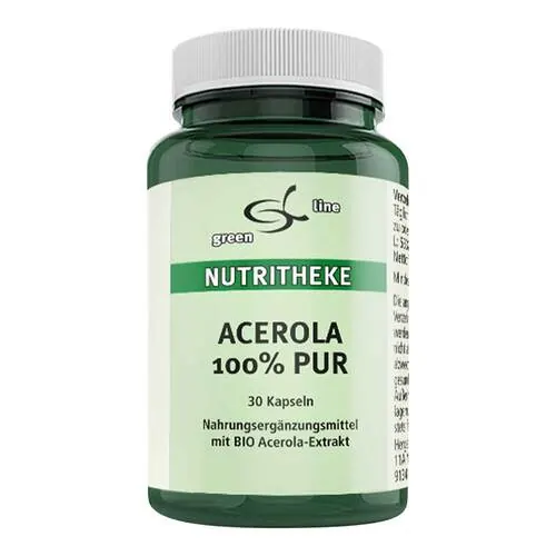 Acerola 100% Pur Kapseln, 30 St
