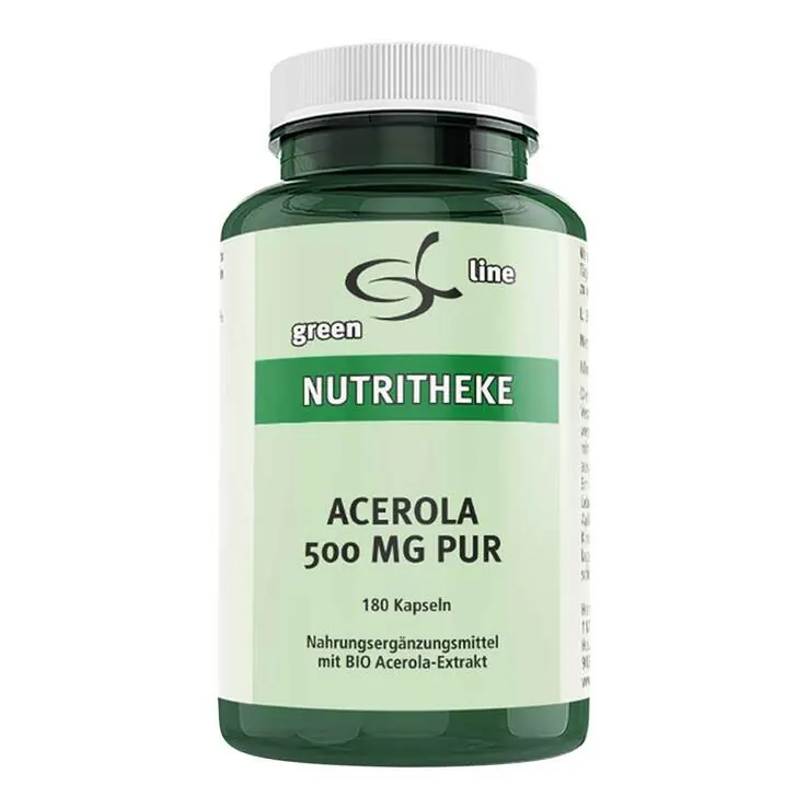 Acerola 500 mg pur Kapseln, 180 St