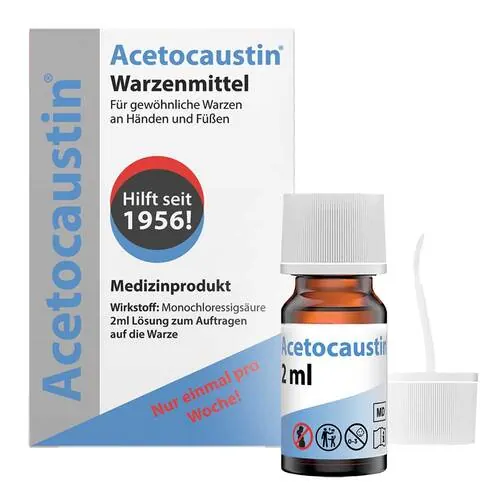 Acetocaustin Lösung Warzenmittel, 2 ml