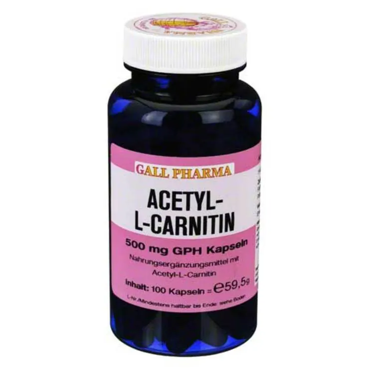 Acetyl-L-Carnitin 500 mg Kapseln, 100 St