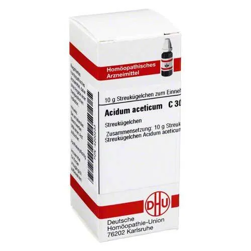 ACIDUM ACETICUM C 30 Globuli, 10 g