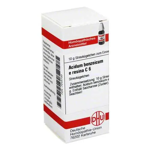 Acidum Benzoicum E Resina C 6 Globuli, 10 g