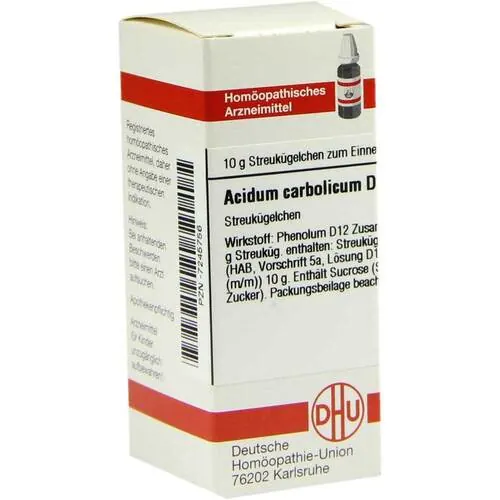 Acidum Carbolicum D 12 Globuli, 10 g