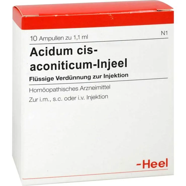 Acidum Cis-aconiticum Injeel Ampullen, 10 St