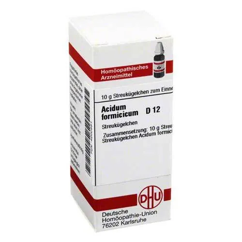 Acidum formicicum D 12 Globuli, 10 g