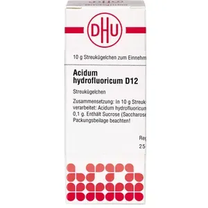 ACIDUMHYDROFLUORICUMD12Globuli10g