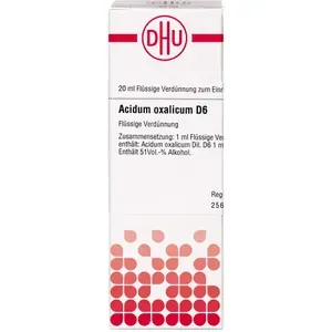 ACIDUMOXALICUMD6Dilution20ml