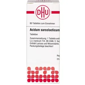 ACIDUMSARCOLACTICUMD6Tabletten80St