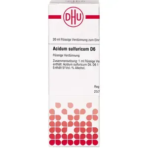 ACIDUMSULFURICUMD6Dilution20ml