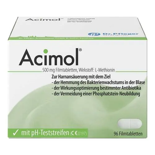 Acimol mit pH Teststreifen Filmtabletten, 96 St