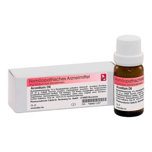 ACONITUM D 6 Globuli, 10 g