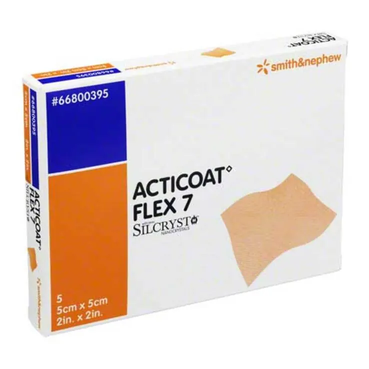 Acticoat Flex 7 5x5 cm Verband, 5 St