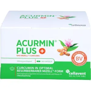 ACURMINPlusDasMizell-CurcumaWeichkapseln180Stück