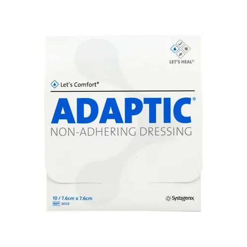 ADAPTIC 7,6x7,6 cm feuchte Wundauflage 2012Z, 10 St