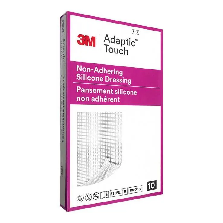 Adaptic Touch 12,7x15 cm nichthaft.Sil.Wundauflag, 10 St