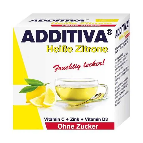 Additiva heis39e Zitrone ohne Zucker Pulver Sachets, 100 g