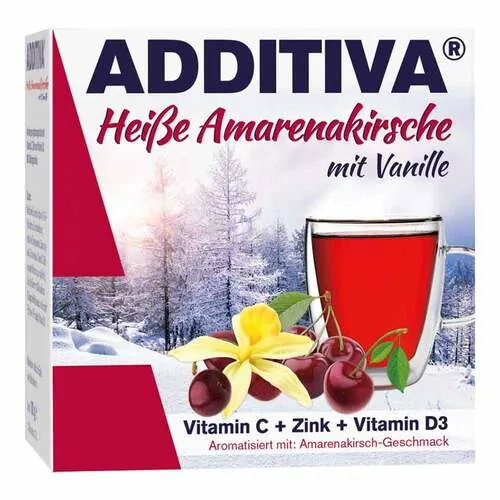Additiva heiße Amarenakirsche mit Vanil.Pulver Sachets, 100 g