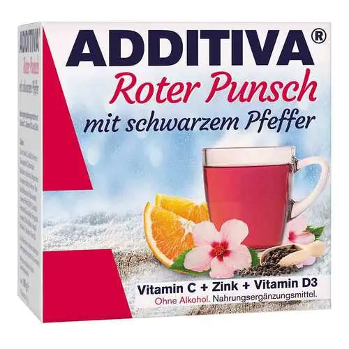 ADDITIVA roter Punsch mit schwarzem Pfeffer Pulver, 100 g