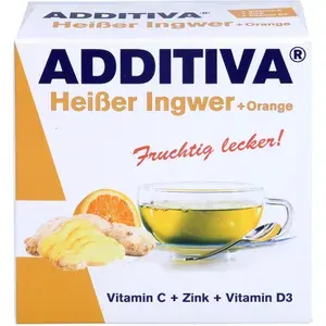 ADDITIVAheißerIngwer+OrangePulverSachets120g
