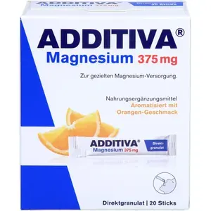 ADDITIVAMagnesium375mgSticksOrange20Stück