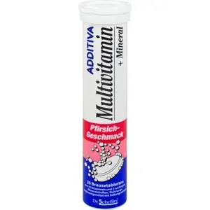 ADDITIVAMultivit.+MineralPfirsichRBrausetabl.20Stück