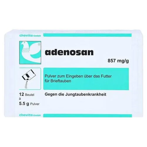 Adenosan Pulver für Brieftauben, 12X5.5 g