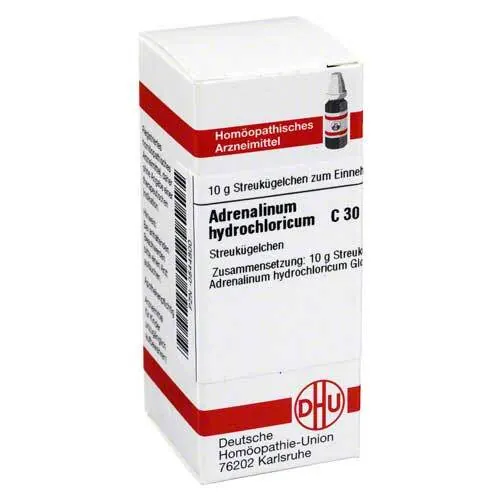 Adrenalinum hydrochloricum C 30 Globuli, 10 g