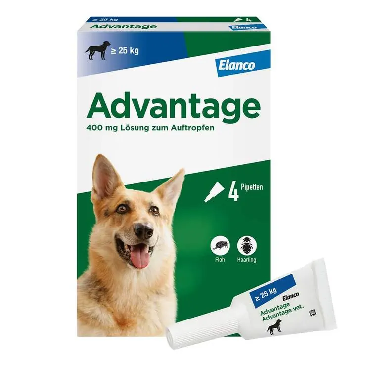 Advantage 400 für Hunde ab 25 kg, 1X4 St