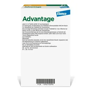ADVANTAGE40mgLsg.f.kl.Katzen/kl.Zierkaninchen1,60ml