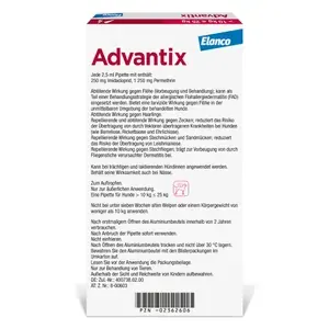 ADVANTIXSpot-onLösungfürHunde10–25kgzumAuftragenaufdieHaut4St