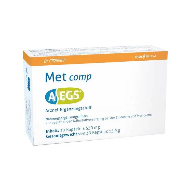 Aegs Met comp Kapseln, 30 St