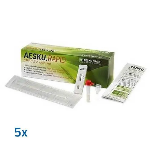 AESKU.RAPID SARS-CoV-2 Antigen Test Nasenabstr., 5 St