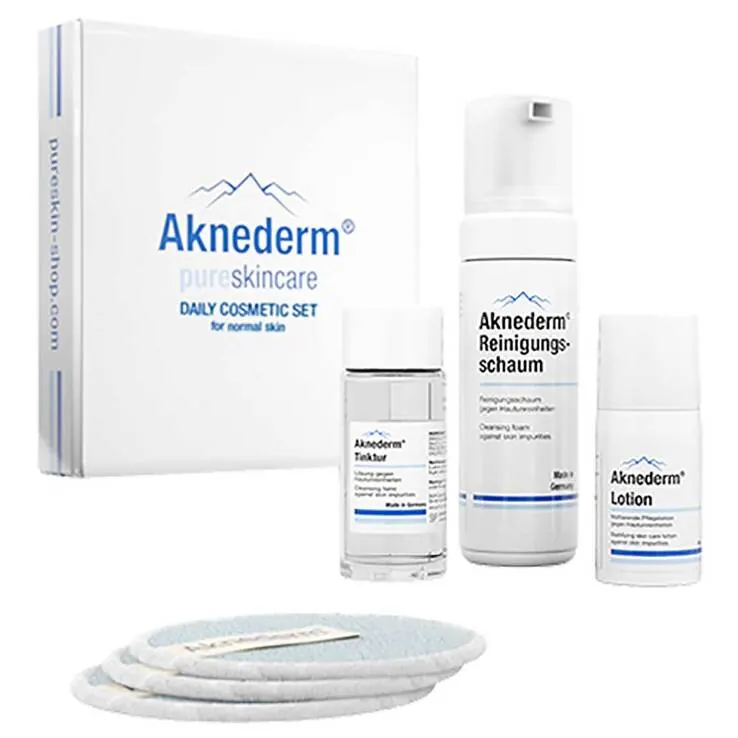 Aknederm Daily Cosmetic Set normal skin, 1 P