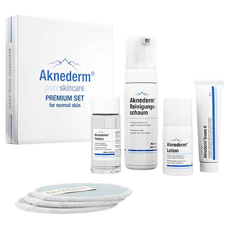 Aknederm Premium Set normal skin, 1 P
