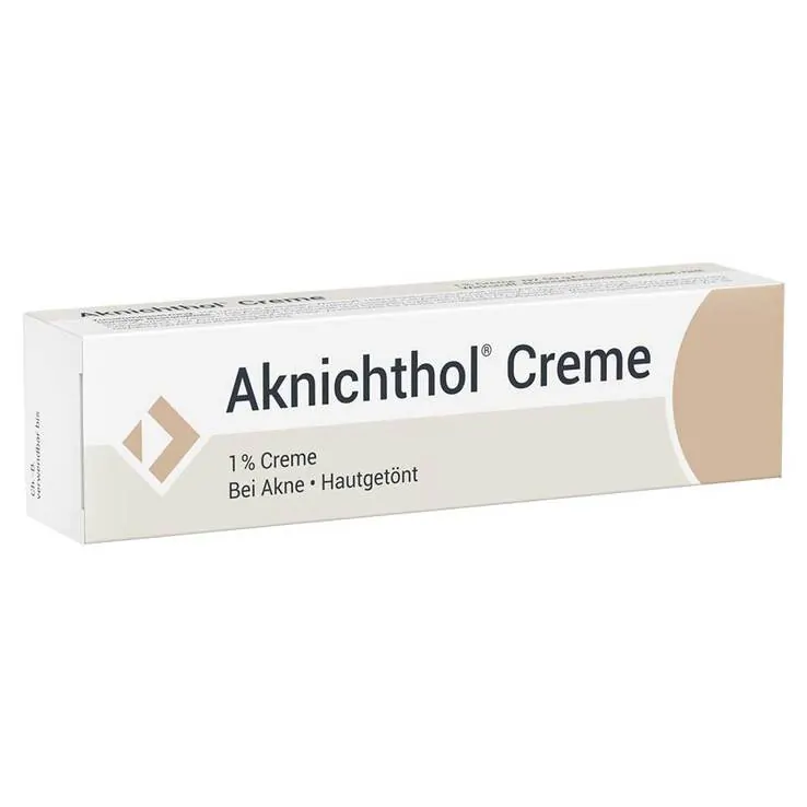 Aknichthol Creme, 50 g