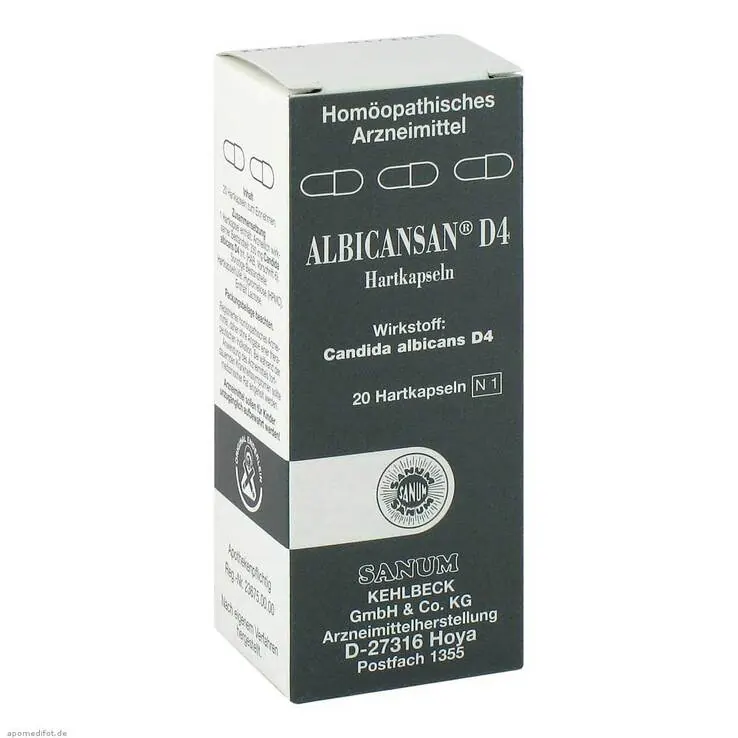 Albicansan D 4 Kapseln, 20 St
